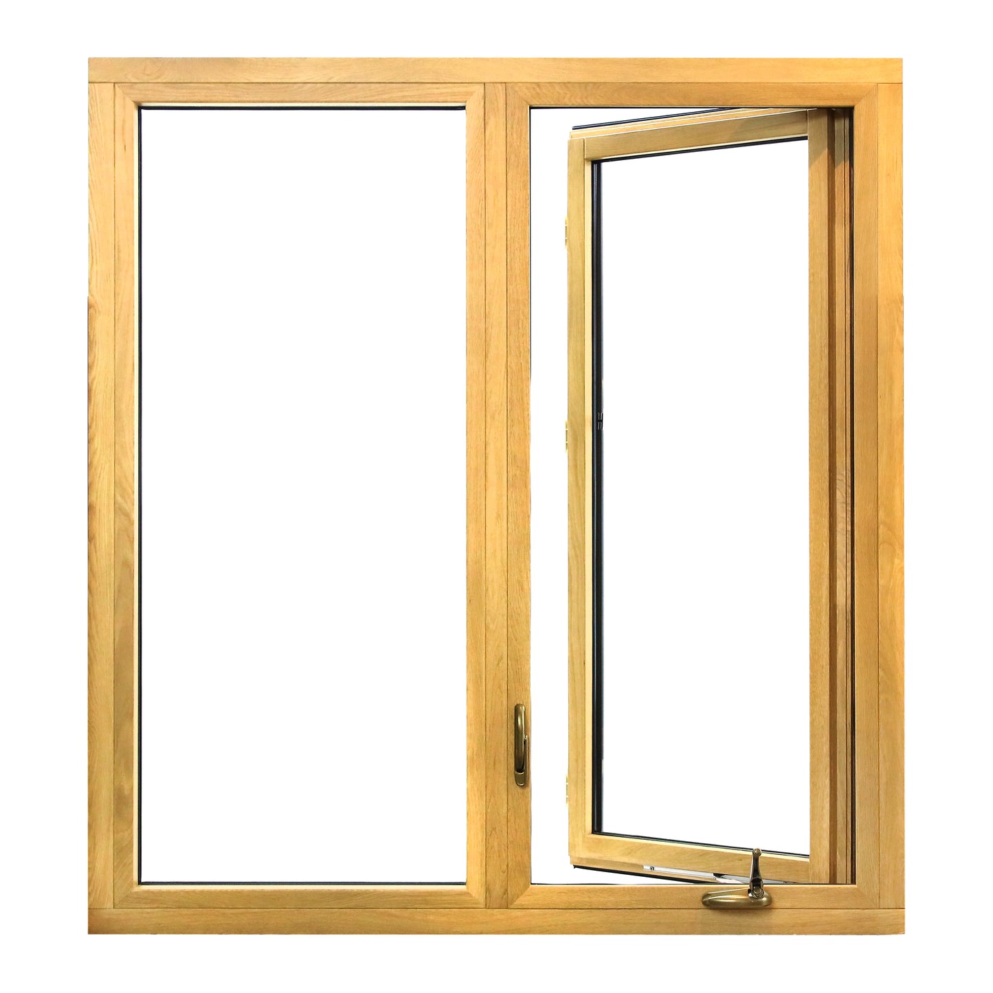 HOMINTEC HA82 Simple American style hand-crank outward opening window