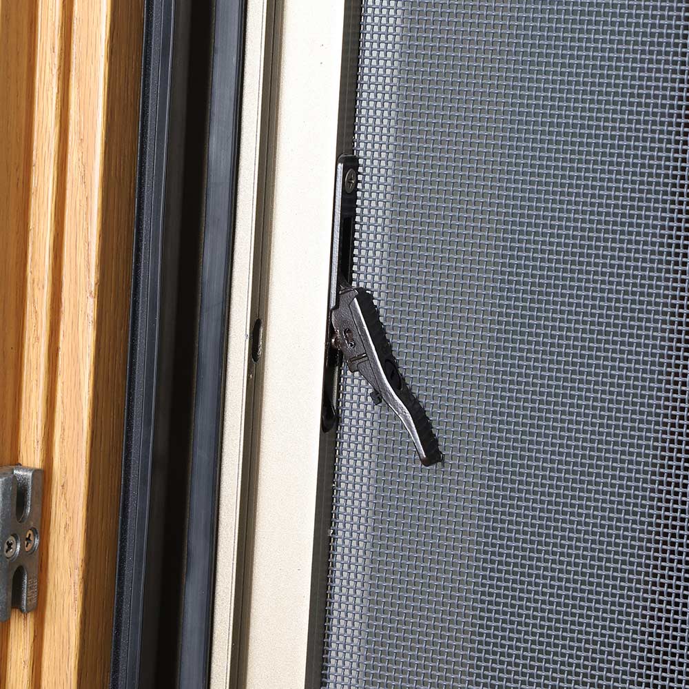 HOMINTEC HN100 Aluminum clad wood inward opening door