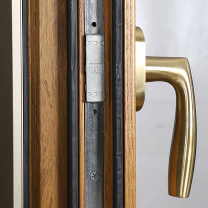 HOMINTEC HN100 Aluminum clad wood inward opening door
