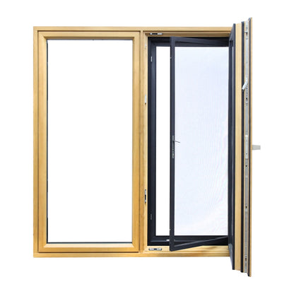 HOMINTEC ITALIAN Z136 Slim Aluminum-clad Wood Window